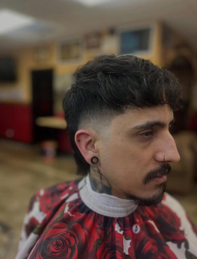 Scissor haircut